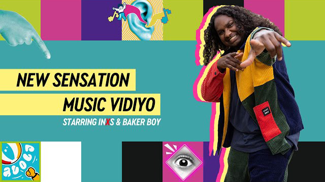 INXS – New Sensation (MUSIC VIDIYO) starring Baker Boy