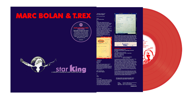 Marc Bolan & T. Rex - Star King (180g Coloured vinyl)