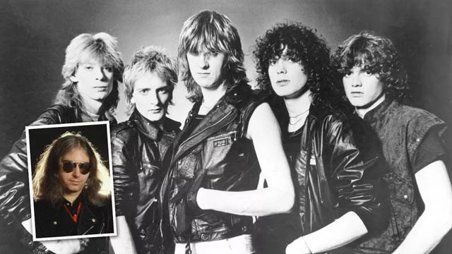Def Leppard and (inset) Jim Steinman (Image credit: Hulton Archive/Terry Lott/Getty Images )