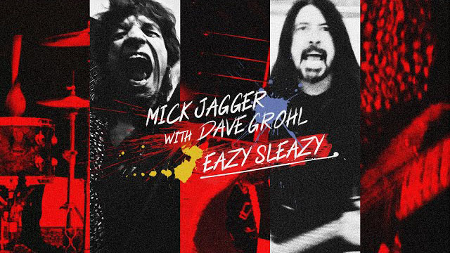 Mick Jagger with Dave Grohl / Eazy Sleazy