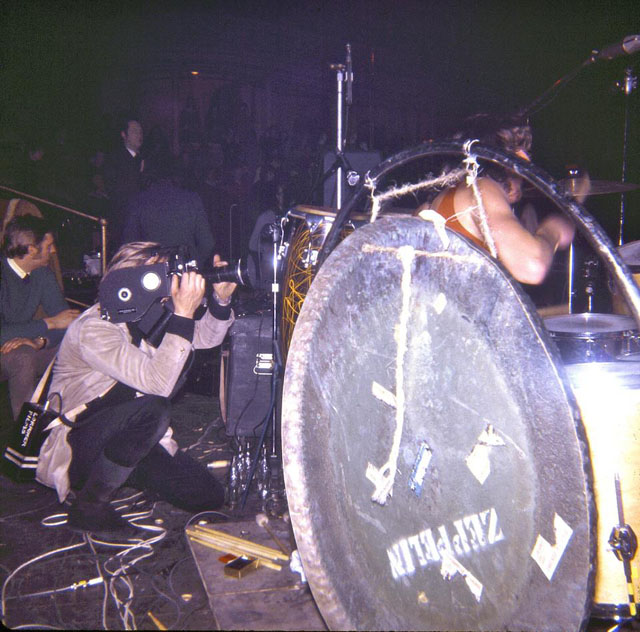 JOHN BONHAM / LED ZEPPELIN: A 36 INCH PAISTE SYMPHONIC GONG USED ON STAGE AT THE ROYAL ALBERT HALL 9TH JANUARY 1970,
