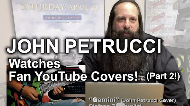 John Petrucci Watches Fan YouTube Covers Part 2!