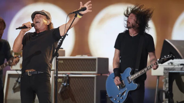 Foo Fighters and Brian Johnson - Michael Buckner for PMC