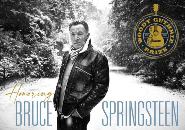 Bruce Springsteen to Receive 2021 Woody Guthrie Prize