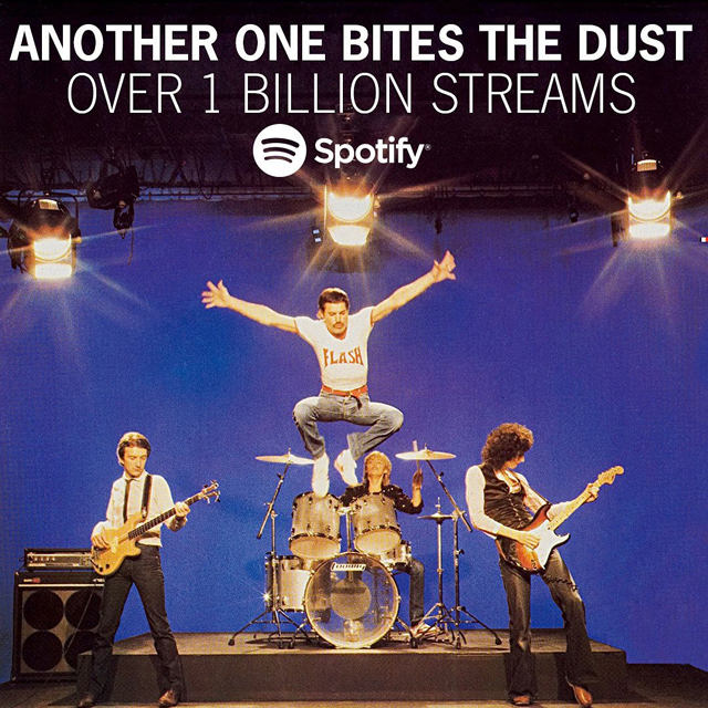 Queen's 'Another One Bites The Dust' has surpassed 1 BILLION streams on Spotify