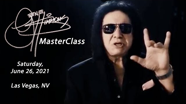 Las Vegas - June 26, 2021 - Gene Simmons Master Class Event