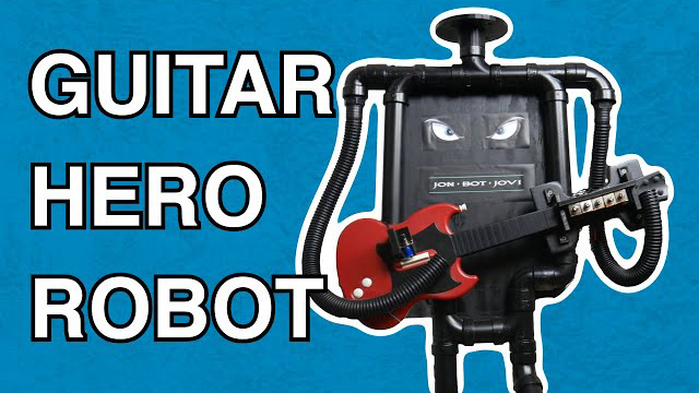 Nick O'Hara - Guitar Hero robot