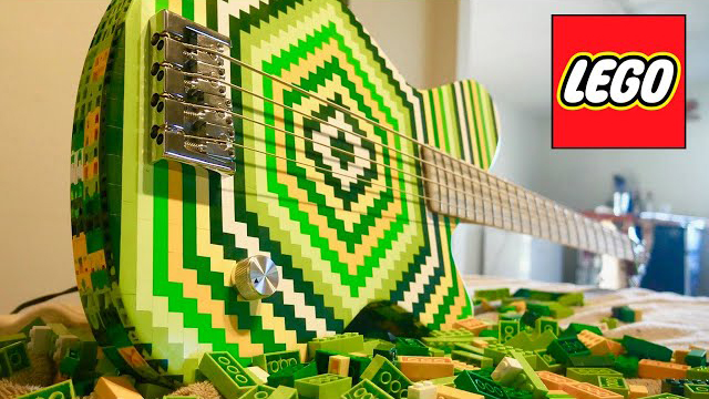 Burls Art - I Built a Bass Out of 2000 LEGO