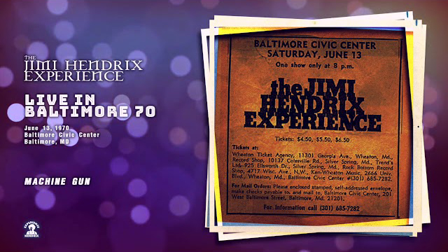 1970-06-13 | The Jimi Hendrix Experience: Live In Baltimore '70