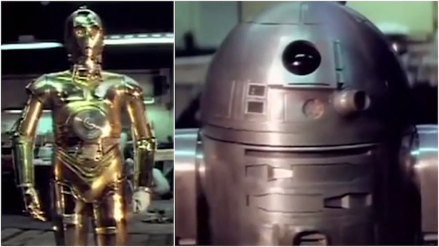 Star Wars Droid Screen Tests - Rare 16mm Footage (1976)