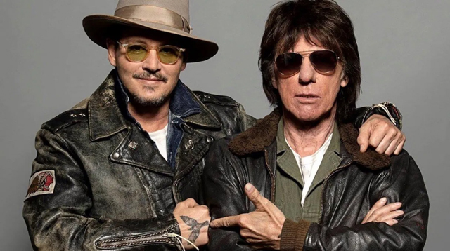 Jeff Beck and Johnny Depp