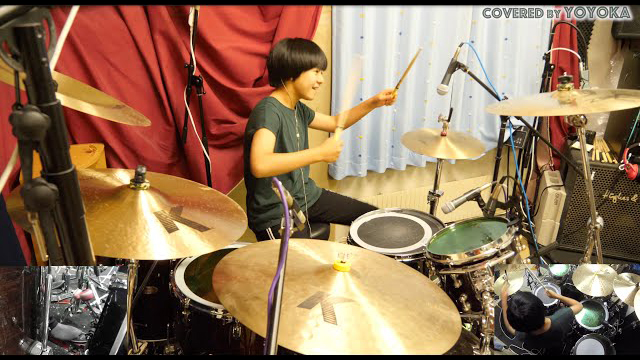 Oasis - Don't Look Back In Anger / Drum Covered by YOYOKA