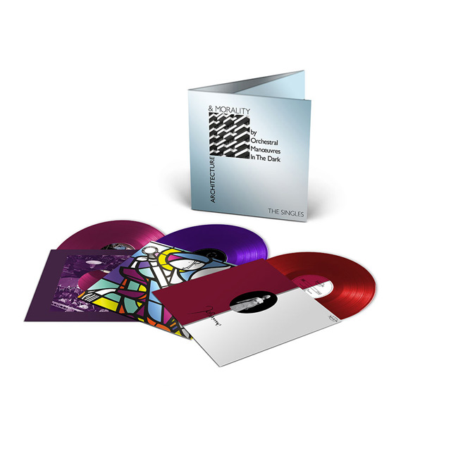 OMD / Architecture & Morality: Singles – 40th Anniversary Exclusive Triple Colour Vinyl