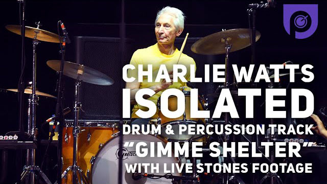 GIMMIE SHELTER - CHARLIE WATTS | ISOLATED DRUMS |