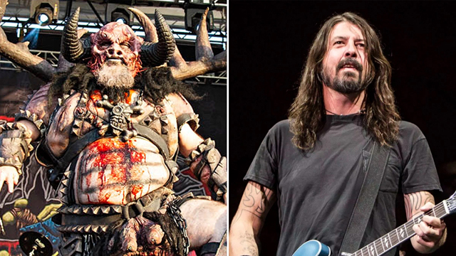 GWAR (photo by Amy Harris, Dave Grohl (photo by Philip Cosores)
