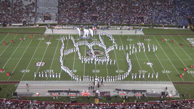 Carolina Band, The Mighty Sound of the Southeast, Halftime Show gets