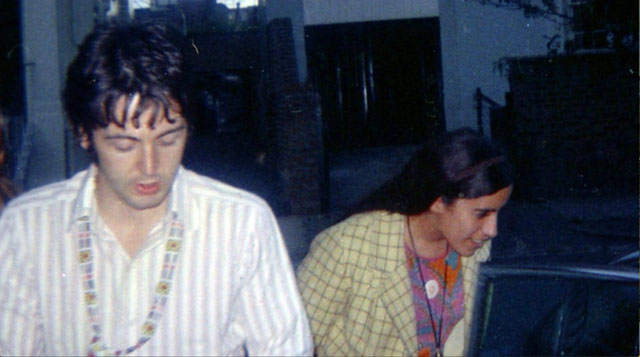 Paul McCartney and Lizzie Bravo (Photo via Bravo’s Facebook page)