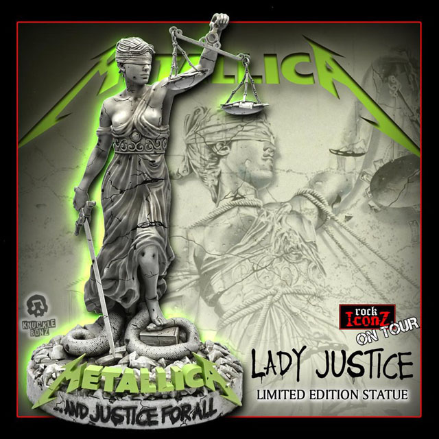 Metallica Lady Justice On Tour Series Collectible