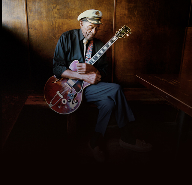 Chuck Berry 1970s Gibson ES-355 - credit: Danny Clinch