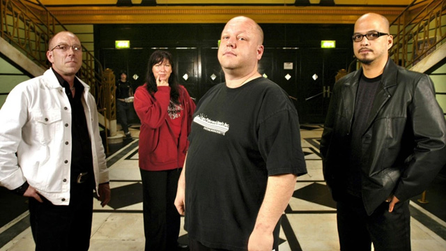 Pixies at Brixton Academy in 2004, photo by Steve Forrest