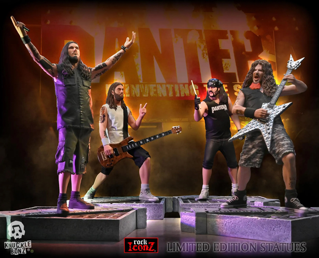 Pantera (Reinventing the Steel) Rock Iconz Statue Set