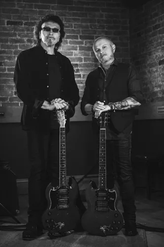 Tony Iommi & Sergio Momo  (Image credit: Max Sticca)