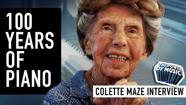 The Story of a 107-Year-Old Pianist | Colette Maze Interview | Thomann