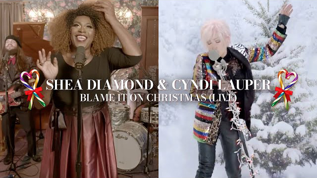 Shea Diamond - Blame It On Christmas (feat. Cyndi Lauper) [Official Live Video]