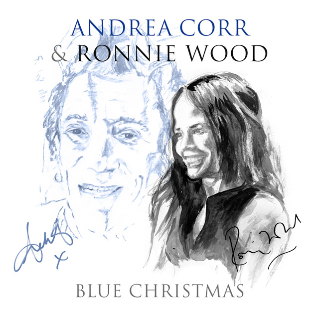 Andrea Corr & Ronnie Wood / Blue Christmas