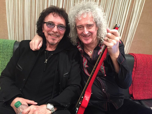 Tony Iommi, Brian May