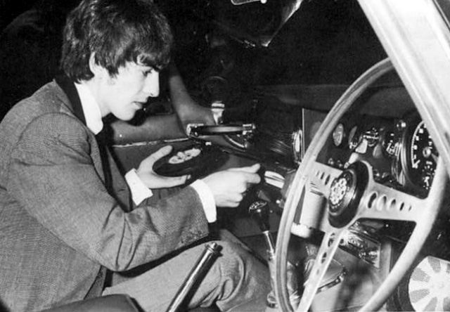 Vintage Photographs of a Time When Cars Had Vinyl Record Players