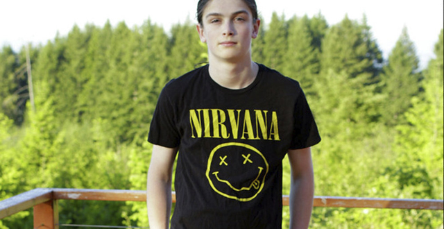 Nirvana T-shirt  - Photo by Sean Dreilinger