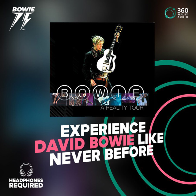 David Bowie / A Reality Tour - 360 Reality Audio mix