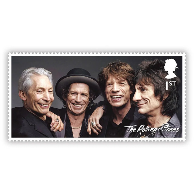 The Rolling Stones stamp