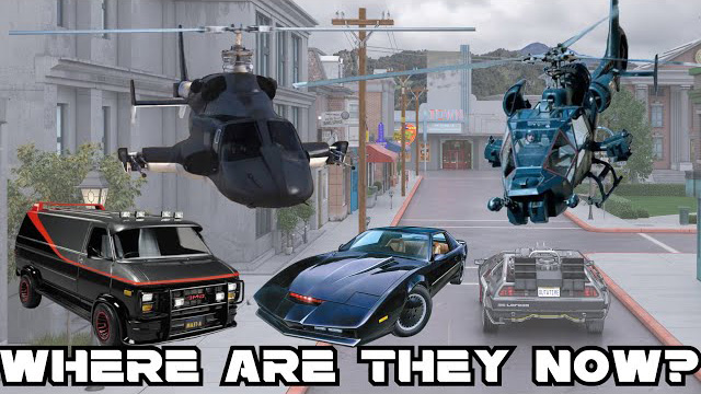 GenXToysGeek - 30+ Iconic 80s Vehicles - Where are they now?