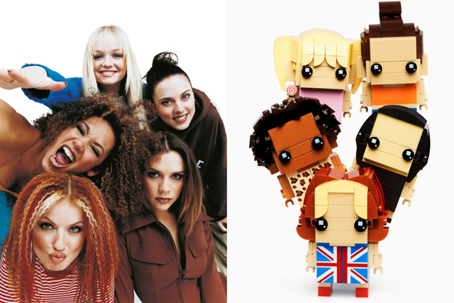 LEGO BrickHeadz Spice Girls set - Photo by Rankin