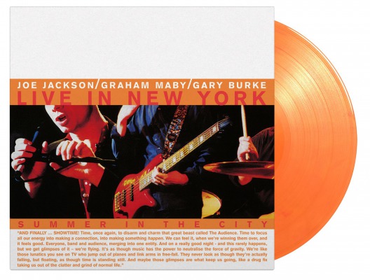 Joe Jackson / Summer in the City: Live in New York [180 LP / orange coloured vinyl]