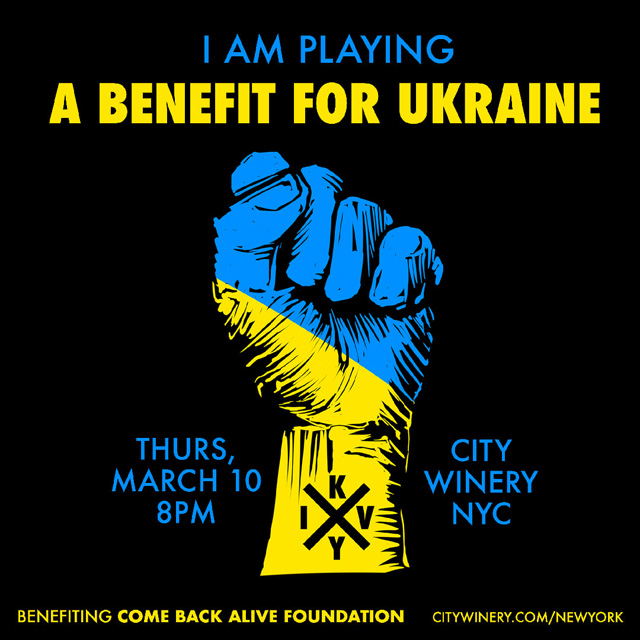 A benefit for Ukraine feat. Gogol Bordello & Friends