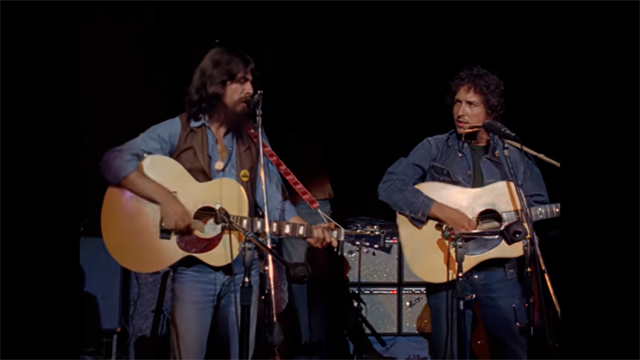 Bob Dylan rehearses with George Harrison (1971) [Kitsu restoration + PSB AI Upgrade 4K]