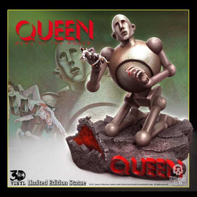 Queen Robot (News of the World) 3D Vinyl Series Collectible Statue