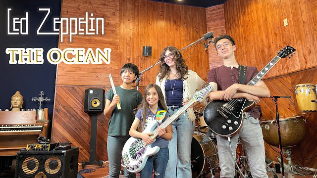Led Zeppelin - The Ocean (Cover) by Ellen, Eva, Mateo and YOYOKA