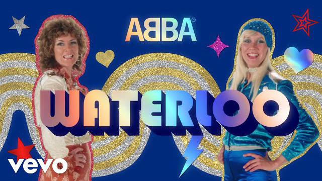 ABBA - Waterloo (Official Lyric Video)