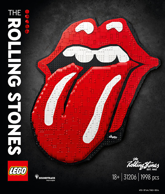 LEGO Art the Rolling Stones