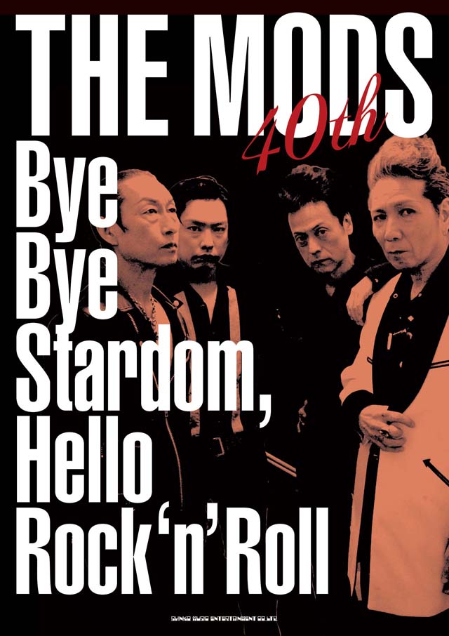 THE MODS 40th Bye Bye Stardom, Hello Rock’n’Roll