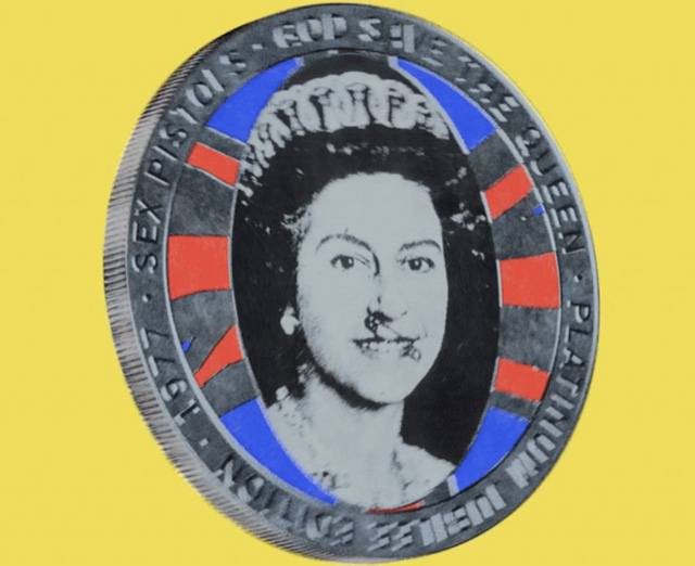 Sex Pistols God Save The Queen Commemorative Coin
