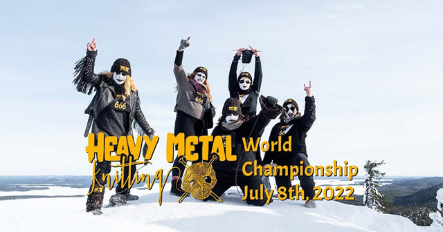 Heavy Metal Knitting World Championships 2022