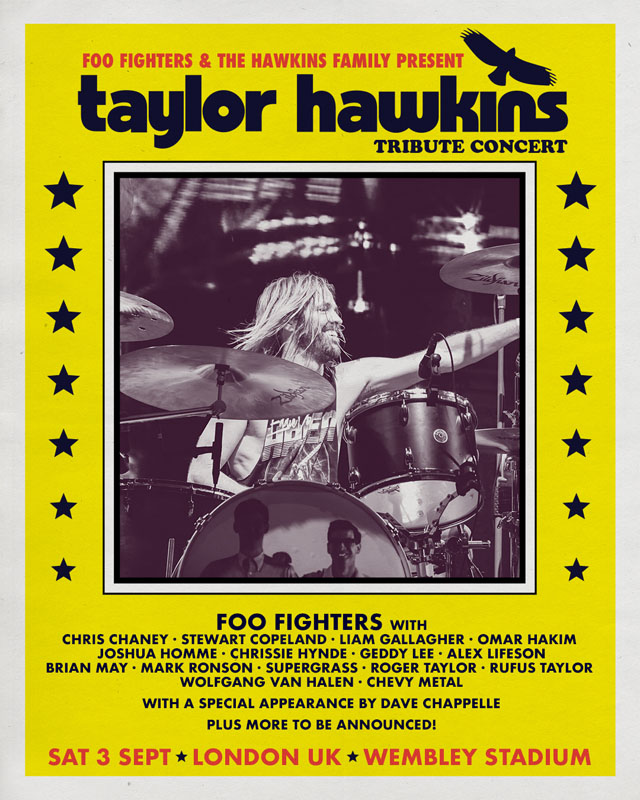 Taylor Hawkins Tribute Concerts - London