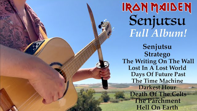 Iron Maiden - Senjutsu FULL ALBUM | Acoustic Guitar Cover by Thomas Zwijsen