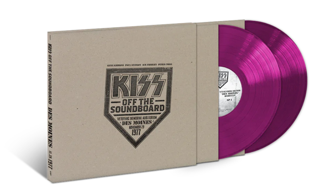 KISS / Off the Soundboard: Live in Des Moines 1977 [LIMITED EDITION 2LP]