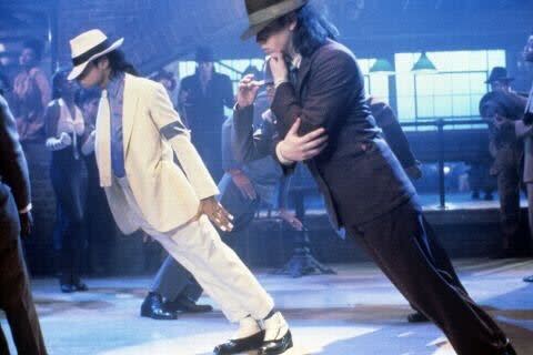 Michael Jackson & Bruno Falcon in “Smooth Criminal” - Credit: Smooth Criminal